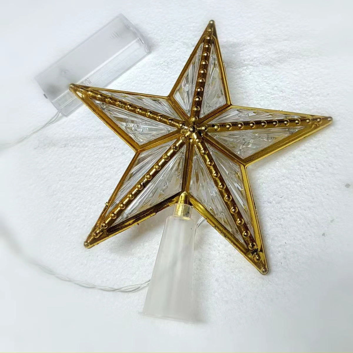 LED Christmas Star Tree Topper