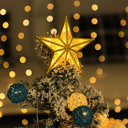 LED Christmas Star Tree Topper