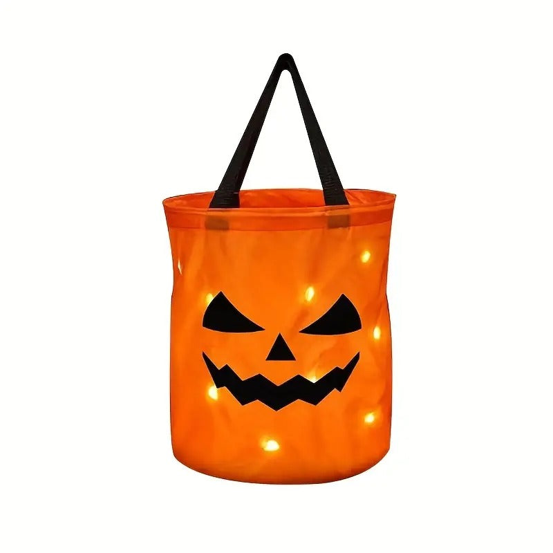Halloween Pumpkin Candy Bags – 2 Pack