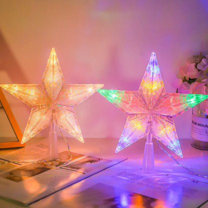 LED Christmas Star Tree Topper