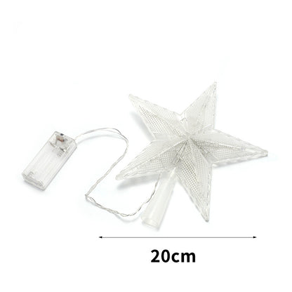 LED Christmas Star Tree Topper