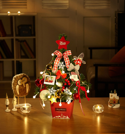 Mini Christmas Tree with Lights