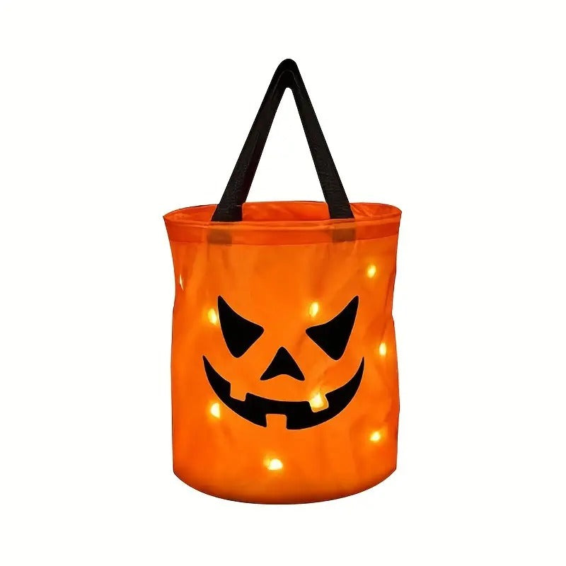 Halloween Pumpkin Candy Bags – 2 Pack