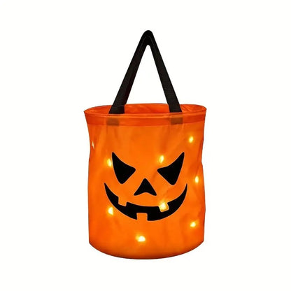 Halloween Pumpkin Candy Bags – 2 Pack